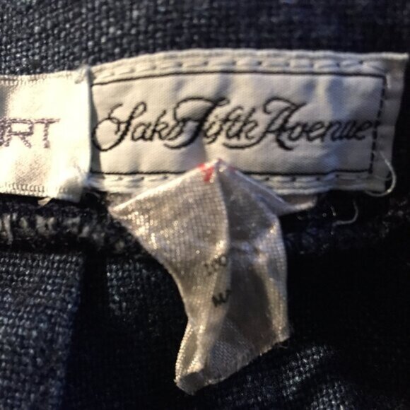 VINTAGE SUNG SPORT SAKS FIFTH AVENUE LINEN SKIRTS SIZE 14 - Picture 12 of 12
